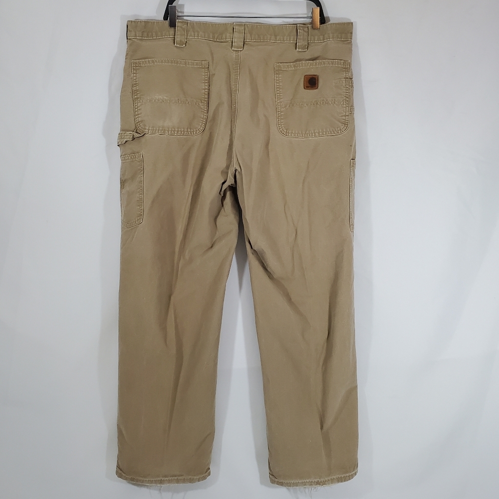 Carhartt Duck Canvas Carpenter Work Pants Dungaree - image 3